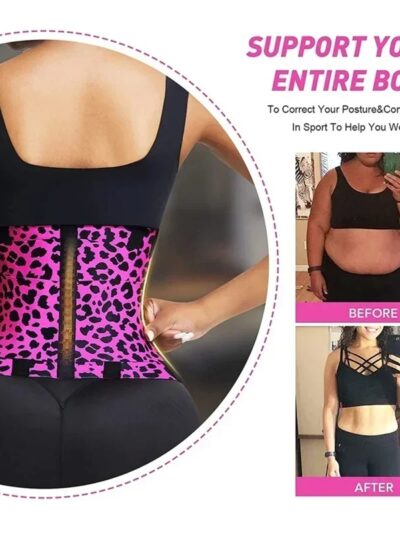 ELVORAHER Triple Wrap Waist Cincher – Tummy Control Workout Belt